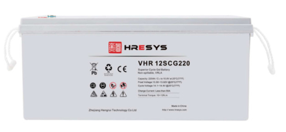 Energie-Speicher-System der Batterie-220AH für zyklische Anwendungen L525mm X W267mm x H228m