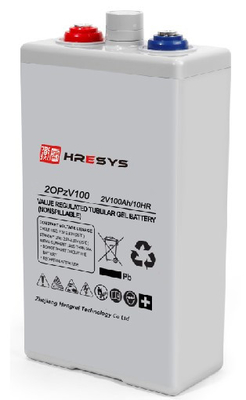 Röhrenwohnbatterie-Speicher-Systeme 2 V 100 AH für raue Umwelt-Anwendung